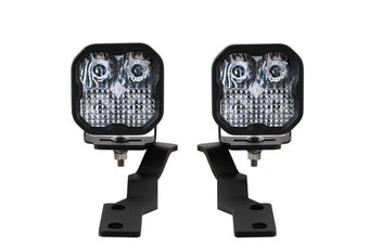 compare product Diode Dynamics 16-21 Toyota Tacoma Pro SS3 LED Ditch Light Kit - White Combo