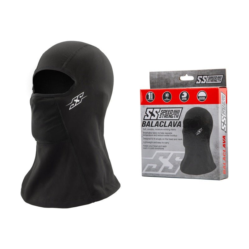 Speed and Strength Fleece lined Balaclava Black - One Size - My Store