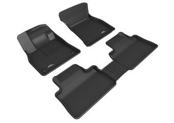 compare product 3D MAXpider 19-21 Audi E-Tron Kagu 1st 2nd Row Floormats - Black