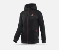 Akrapovic Mens Corpo Zip Hoodie Black - Large - My Store