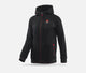 Akrapovic Mens Corpo Zip Hoodie Black - Large - My Store
