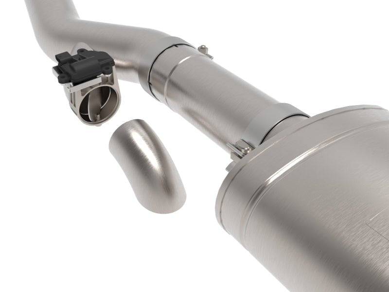 aFe Gemini XV 4in to Dual 3in 304 SS Cat - Back Exhaust w/ Cutout 19 - 21 GM Silverado/Sierra V8 - 6.2L - My Store