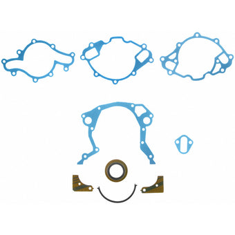 compare product Fel-Pro 80-82 Ford Mustang 4.2L/1995 Ford Mustang 5.8L Engine Timing Cover Gasket Set