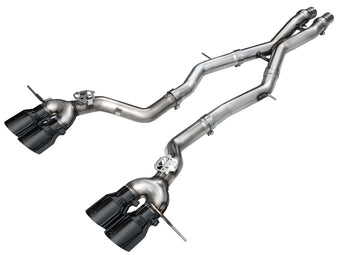 compare product AWE Tuning 23-24 BMW G87 M2 Track Edition Exhaust - Diamond Black Tips