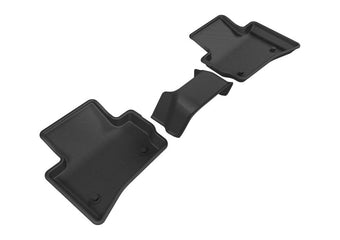 compare product 3D MAXpider 2017-2020 Jaguar/Land Rover F-Pace/Range Rover Velar Kagu 2nd Row Floormats - Black
