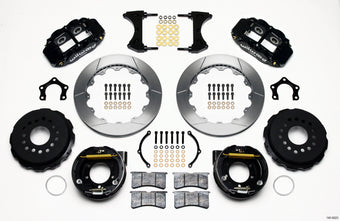 compare product Wilwood Narrow Superlite 4R Rear P-Brk Kit 12.88in Ford 8.8 w/2.5in Offset-5 Lug
