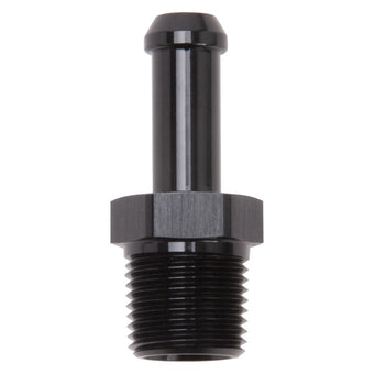 compare product Edelbrock Hose End Straight 3/8In NPT to 3/8In Barb Black Anodize