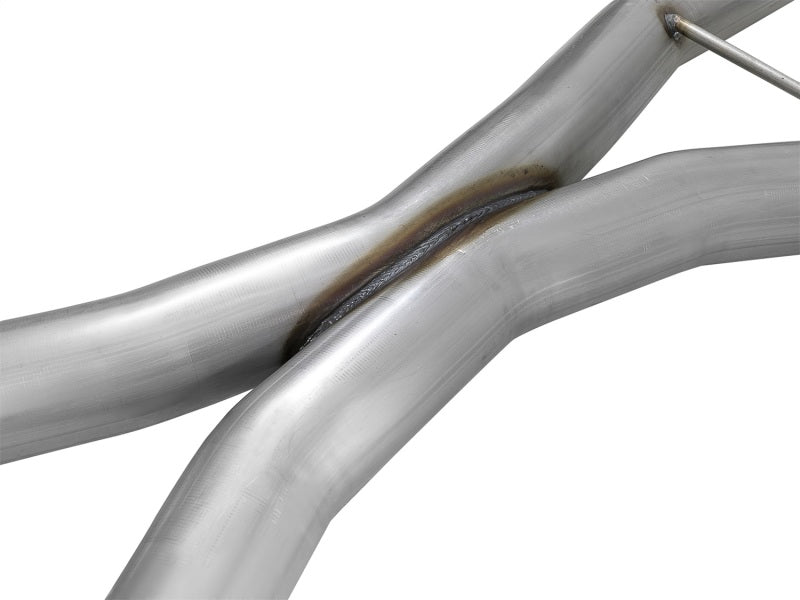 aFe MACHForce XP Cat - Back Exhaust Stainless No Tips 12 - 15 Jeep Grand Cherokee SRT/SRT - 8 V8 Hemi 6.4L - My Store