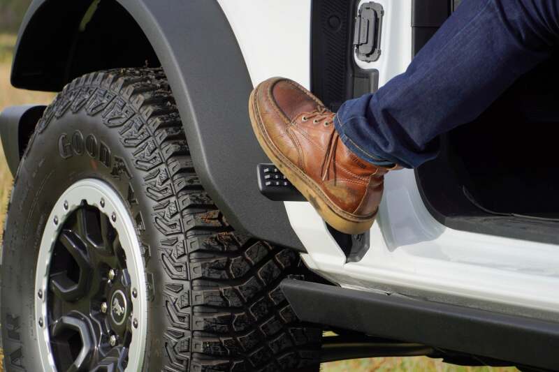 DV8 Offroad 2021+ Ford Bronco Foot Peg Pair - Black - My Store