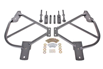 compare product BMR 10-15 5th Gen Camaro Bolt-On Subframe Connectors - Black Hammertone