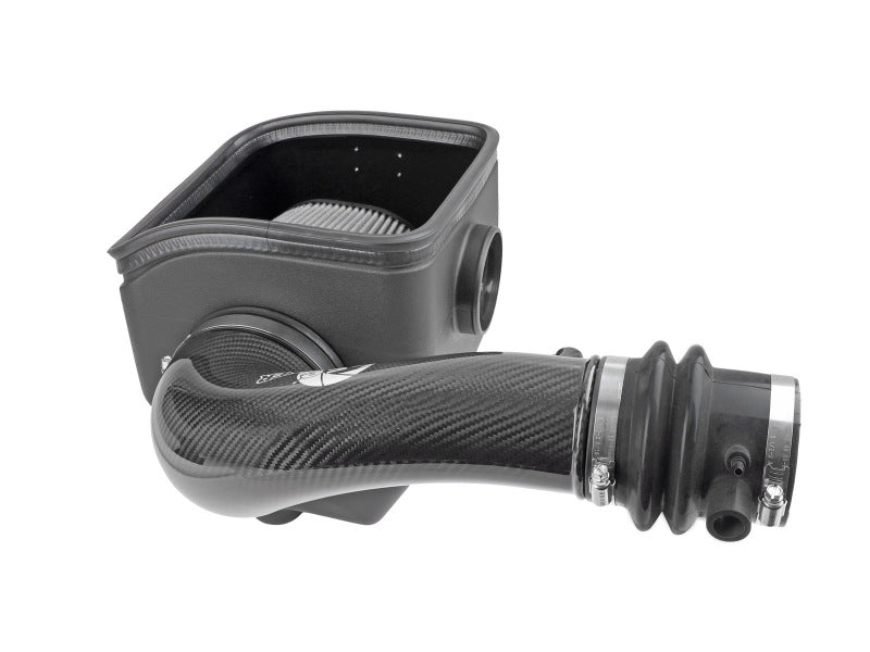 aFe 19 - 23 Nissan Patrol 4.8L L6 Track Series Carbon Fiber Intake System w/Pro DRY S Filter - My Store