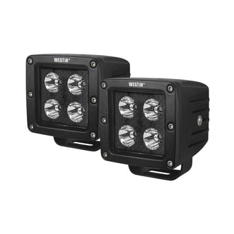 compare product Westin LED Auxiliary Light 3.2in x 3.0in Spot w/5W Cree - Black