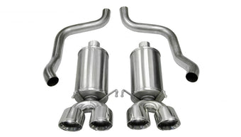 compare product Corsa 2005-2007 Chevrolet Corvette C6 6.0L V8 Polished Xtreme Axle-Back Exhaust