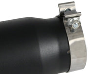 aFe Power Diesel Exhaust Tip Black - 4 in In x 5 out X 12 in Long Bolt On (Right) - My Store