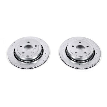 compare product Power Stop 11-17 Chevrolet Caprice Rear Evolution Drilled & Slotted Rotors - Pair