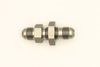compare product DeatschWerks 6AN Male Flare To 6AN Male Flare Bulkhead Adapter (Incl. Nut)