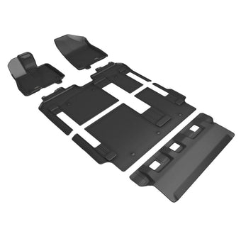 compare product 3D MAXpider 21-24 Toyota Sienna 8-Seat Kagu 1st, 2nd, & 3rd Row Floormats - Black