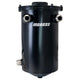 Moroso Split Top 16in Tall 8in Diameter MMPS 7.5qt Dry Sump Tank - Black - My Store