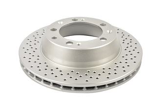 compare product DBA 94-95 Porsche 911 Carrera 4 Rear En-Shield OE Drilled Rotor