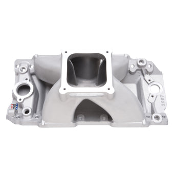 compare product Edelbrock Manifold BB Chevy Tall Deck Super Victor II (632) CNC Port-Matched for 60409 CNC Heads