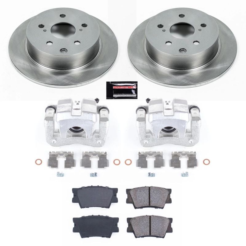 Power Stop 09 - 10 Pontiac Vibe Rear Autospecialty Brake Kit w/Calipers - My Store