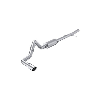 compare product MBRP 2024 Ford Ranger T304 SS Single Side Outlet 3in Cat Back Exhaust