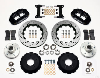 compare product Wilwood Narrow Superlite 6R Front Hub Kit 14.00in Drilled Chevy C-10 60-87 CPP Drop Spindle
