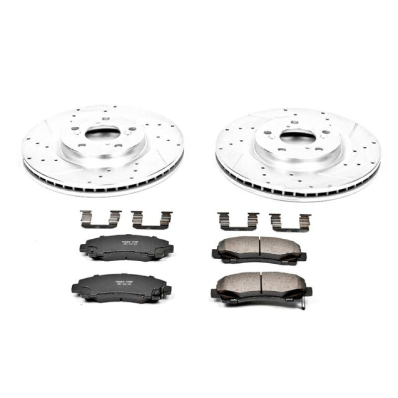 Power Stop 09 - 14 Acura TL Front Z23 Evolution Sport Brake Kit - My Store