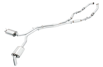 compare product AWE Tuning Audi B9 SQ5 Resonated Touring Edition Cat-Back Exhaust - No Tips (Turn Downs)