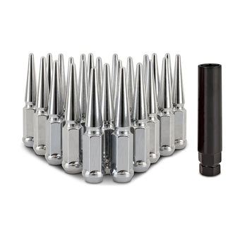 compare product Mishimoto Mishimoto Steel Spiked Lug Nuts M12 x 1.5 24pc Set Chrome