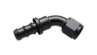 Vibrant Push - On 60 Degree Hose End Elbow FittingSize - 4AN - My Store
