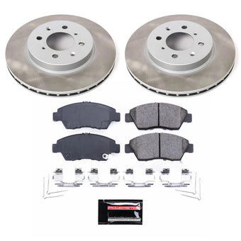 compare product Power Stop 03-05 Honda Civic Front Semi-Coated Rotor Kit