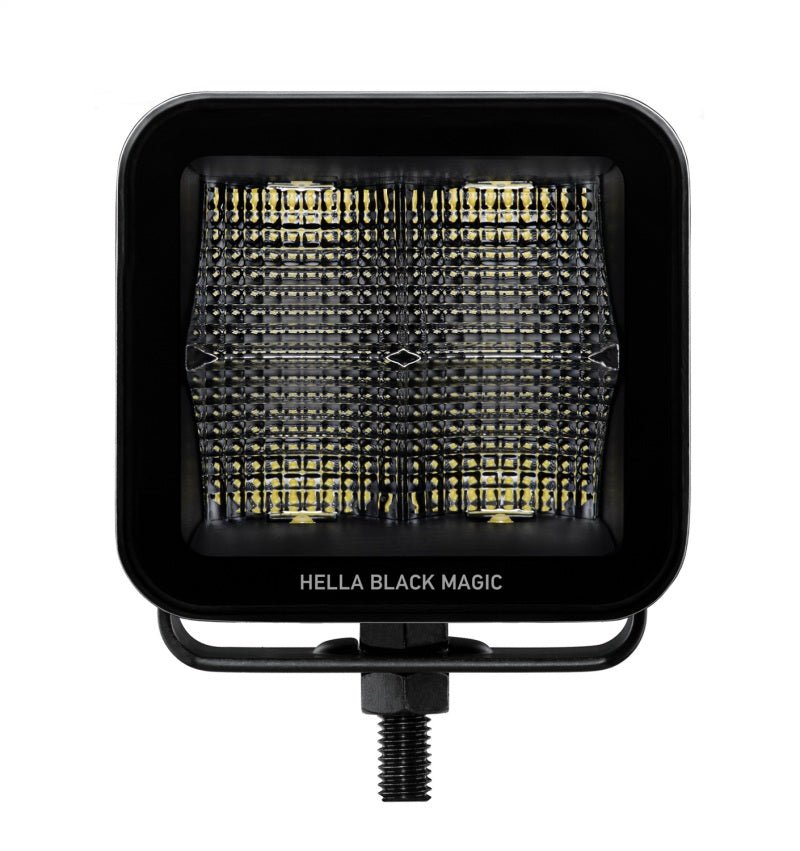 Hella Universal Black Magic 3.2in L.E.D. Cube Kit - Flood Beam - My Store