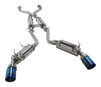 HKS 09 - 21 Nissan 370z Dual Hi - Power Ti. Tip Catback Exhaust (SUS304 NO COATING) - My Store