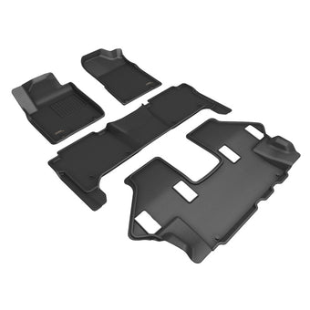 compare product 3D MAXpider 19-24 Nissan Armada Kagu Floor Mat- Black R1 R2 R3