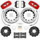 Wilwood 99 - 02 Nissan Skyline Aerolite 6R Front BBK w/ 14.00in D/S Rotors & Flexlines - Red - My Store