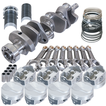 compare product Eagle Chevy 454 1Pc 4.000in Crank 6.135in I-Beam Rods 18.3cc 4.350in Pistons Rotating Assembly