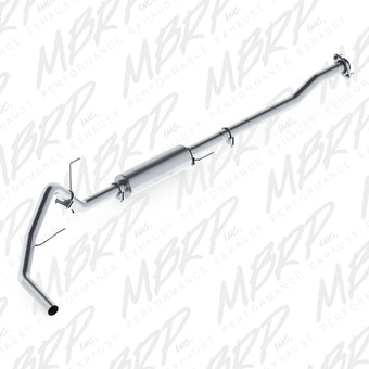 compare product MBRP 2011-2014 Ford F150 5.0L RC-LB EC/CC-6.5/5.5 box 3in Cat Back Single Side AL P Series Exhaust