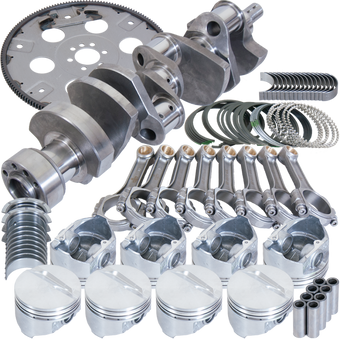compare product Eagle Chevy LT1350 1Pc 3.750in Crank 5.700in I-Beam Rods 4.060in Pistons 168 Tooth FP Blncd Assembly