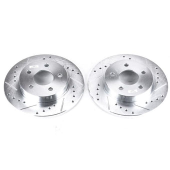 compare product Power Stop 05-08 Chevrolet Cobalt Rear Evolution Drilled & Slotted Rotors - Pair