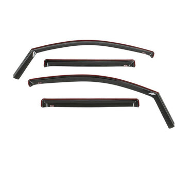 compare product Westin 2016-2018 Nissan Titan XD/Titan In-Channel Wind Deflector 4pc - Smoke