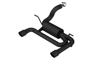 compare product Borla 2018 Jeep Wrangler JL/JLU 3.6L 2DR/4DR ATAK SS Axle Back Black Coated Exhaust w/3.5in Tips