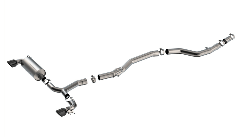Borla 20 - 25 Toyota GR Supra ATAK Cat - Back Exhaust System w/ Black Chrome Tips - My Store