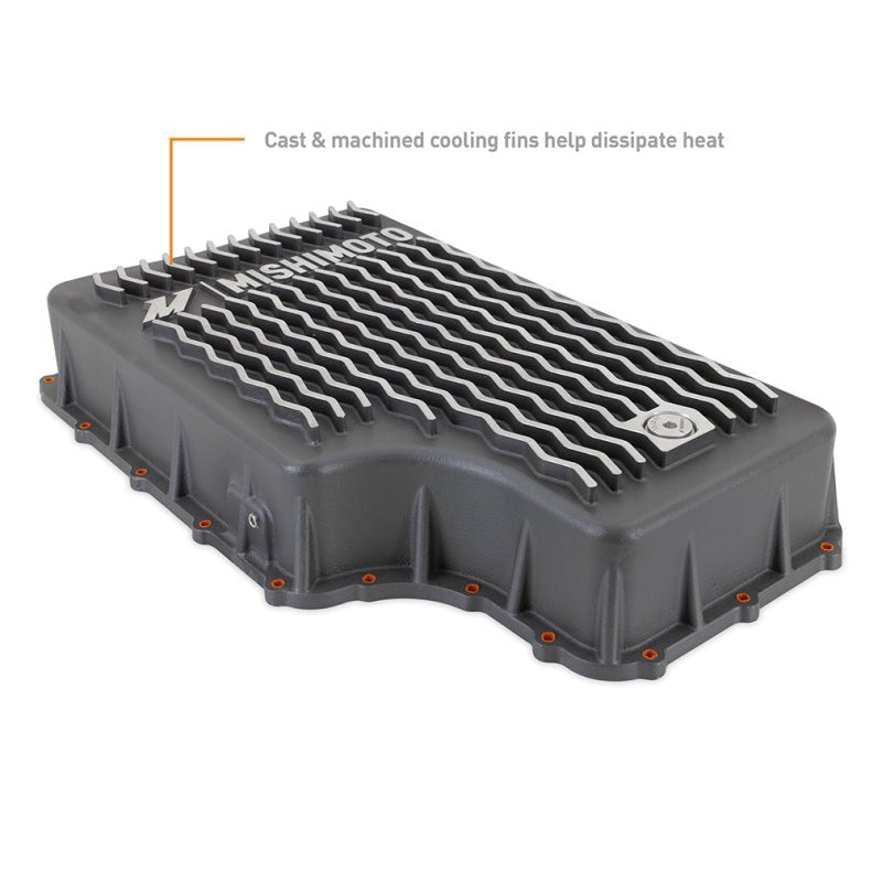 Mishimoto 2011+ Powerstroke 6R140 Transmission Pan - Cast - GR - My Store