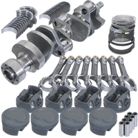 Eagle Chevy LT1350 1Pc 3.750in Crank 6.000in I - Beam Rods - 16cc 4.040in Pistons Rotating Assembly - My Store