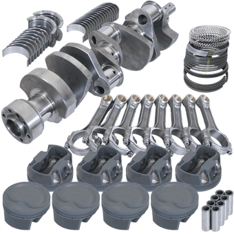 compare product Eagle Chevy LT1350 1Pc 3.750in Crank 6.000in I-Beam Rods -16cc 4.040in Pistons Rotating Assembly