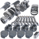 Eagle Chevy LT1350 1Pc 3.750in Crank 6.000in I - Beam Rods - 16cc 4.040in Pistons Rotating Assembly - My Store