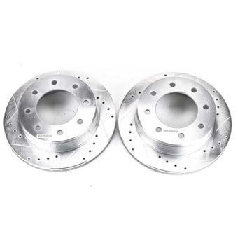 compare product Power Stop 03-19 Chevrolet Express 2500 Rear Evolution Drilled & Slotted Rotors - Pair