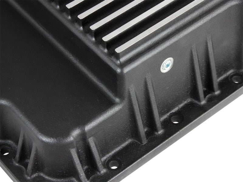 aFe Transmission Pan (Black w/ Machined Fins) GM Trucks 99 - 16 (4L60 - E/4L60E/4L65E/4L70E/4L75E) - My Store