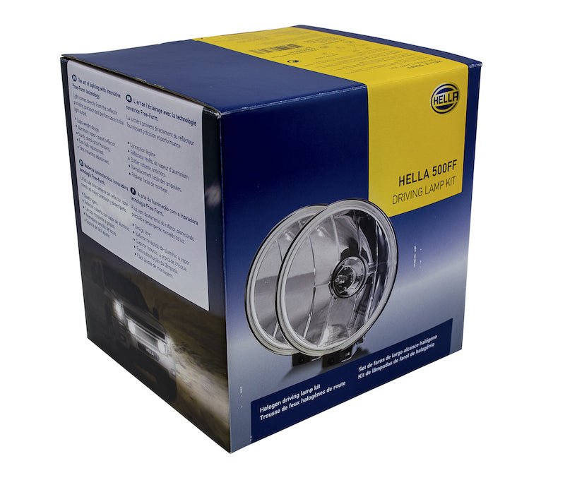 Hella 500FF 12V/55W Halogen Driving Lamp Kit - My Store